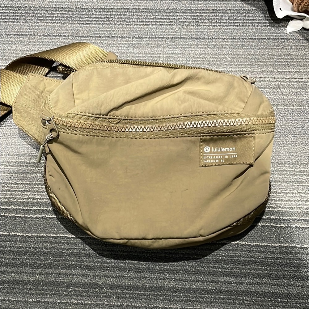 lululemon athletica Tan Crossbody Bag